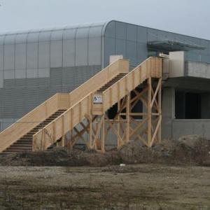 Holzbauten - Holztreppe